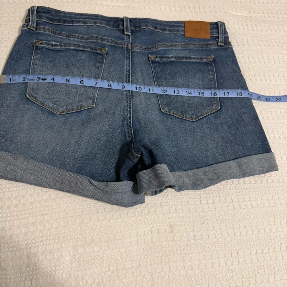 Level 99 Indigo Denim Shorts - Picture 11 of 12